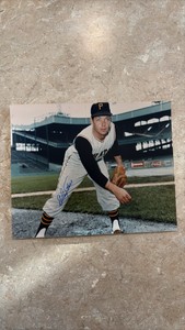 Elroy Face Autographed 8x10 Baseball Picture