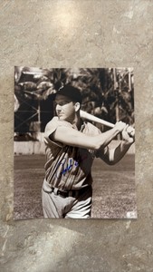 Ralph Kiner Autographed 8x10 Baseball Picture