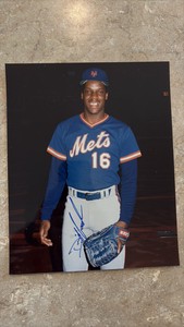 Dwight Doc Gooden Autographed 8x10 Baseball Picture
