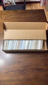 Box of Minnesota Twins Cards, Mix of Years, Players and Card Companies