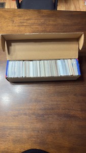 Box of Minnesota Twins Cards, Mix of Years, Players and Card Companies