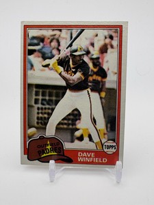 1981 Topps Dave Winfield San Diego Padres MLB Hall of Famer