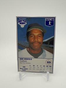 1987 Kraft Dinners Baseball Food Card Dave Winfield Minnesota Native and MLB Hall of Famer