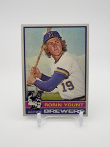 1976 Topps Robin Yount Milwaukee Brewers MLB Hall of Famer
