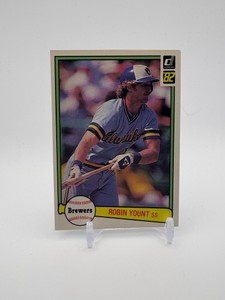 1982 Donruss Robin Yount Milwaukee Brewers