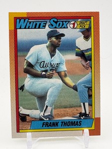 1990 Topps Frank Thomas Rookie Card Chicago White Sox