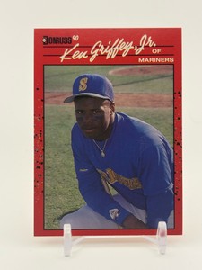 1990 Donruss Ken Griffey Jr. 2nd Year Card Seattle Mariners