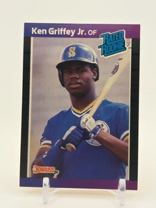 1989 Donruss Ken Griffey Jr. Rookie Card Seattle Mariners