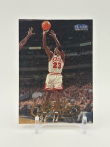 1998 Fleer Tradition Michael Jordan Chicago Bulls Legend NBA Hall of Famer
