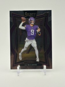 2024 Panini Select Concourse JJ McCarthy Rookie Minnesota Vikings