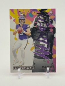 2024 Panini Rookies and Stars JJ McCarthy Rookie Card Minnesota Vikings