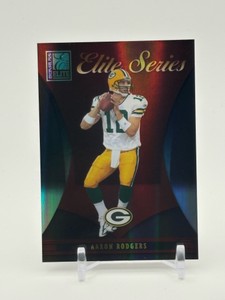 2006 Donruss Elite Aaron Rodgers Elite Series Insert Card Serial #d 384500 Green Bay Packers