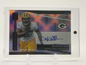 2019 Panini Unparalleled Dexter Williams Rookie Autograph Card Green Bay Packers