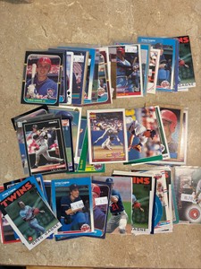 Greg Gagne Minnesota Twins Baseball Card Lot