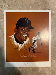 1970 Super Valu Minnesota Twins Art Print Rod Carew