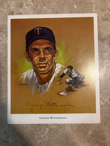 1970 Super Valu Minnesota Twins Art Print George Mitterwald