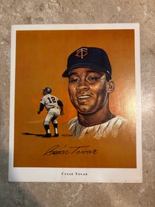 1970 Super Valu Minnesota Twins Art Print Cesar Tovar