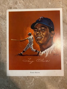 1970 Super Valu Minnesota Twins Art Print Tony Oliva