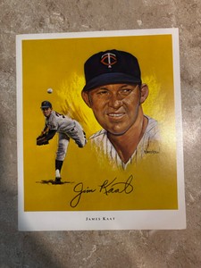 1970 Super Valu Minnesota Twins Art Print Jim Kaat