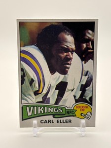1975 Topps - Carl Eller #290 Minnesota Vikings Legend HOF Card