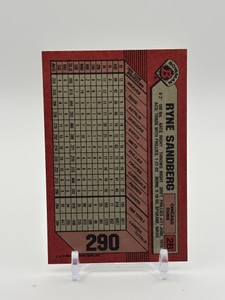 1989 Bowman - Ryne Sandberg #290 MLB Legend Hall of Famer