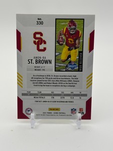 2021 Score - Rookies Amon Ra St. Brown #330 Red Version Rookie Card NFL