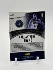 2019-20 Panini Prizm - Dominance Karl-Anthony Towns Minnesota Timberwolves
