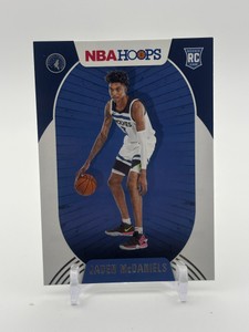 2020-21 Panini NBA Hoops - Jaden McDaniels #245 Rookie Card Minnesota Timberwolves