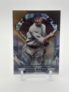 2022 Topps Chrome Update Series - Diamond Greats Chrome Honus Wagner MLB Great HOF