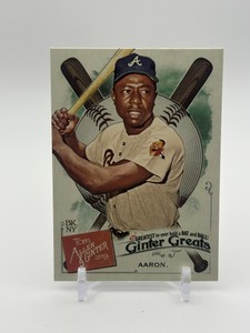 2019 Topps Allen & Ginter - Ginter Greats Hank Aaron Milwaukee Brewers