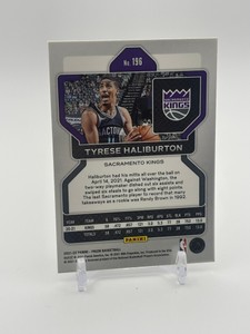 2021-22 Panini Prizm - Tyrese Haliburton #196 NBA All Star Card
