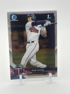 2018 Bowman Chrome Ryan Jeffers 1st Bowman Minnesota Twins