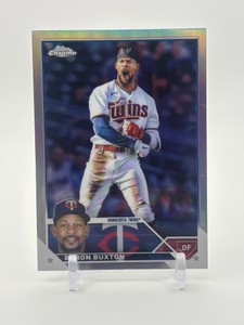 2023 Topps Chrome - Byron Buxton #28 Refractor Minnesota Twins