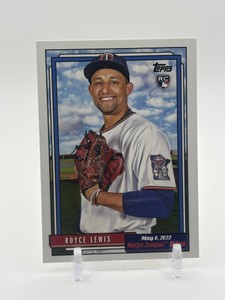 2022 Topps Archives - 1992 Topps Major League Debut Royce Lewis Rookie Card Minnesota Twins
