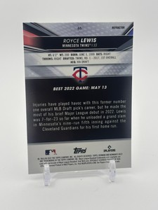2022 Bowmans Best Royce Lewis Rookie Card Minnesota Twins