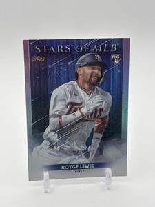 2022 Topps Update Series - Stars of Mlb Royce Lewis Rookie Card