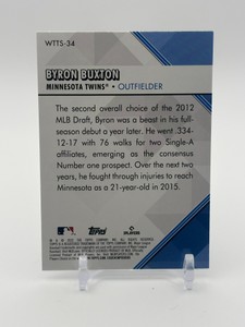 2022 Topps Series 1 - Welcome to the Show Byron Buxton Minnesota Twins