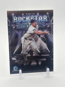 2025 Bowman Chrome Rockstar Rookies Brooks Lee Rookie Card Minnesota Twins