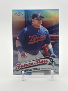 2020 Topps Chrome - Future Stars Willians Astudillo Rookie Card Insert Minnesota Twins