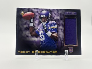 2014 Panini Rookies & Stars - Rookie Materials Teddy Bridgewater Jersey Card Rookie