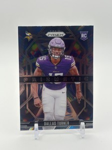 2024 Panini Prizm - Prizmatic Dallas Turner #17 Rookie Card Minnesota Vikings