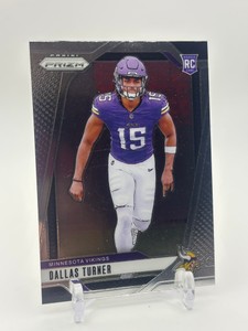 2024 Panini Prizm - Rookies Dallas Turner #324 Rookie Card Minnesota Vikings