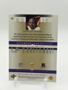 2005 Upper Deck Ultimate Collection - Mewelde Moore #d 385550 Minnesota Vikings