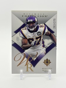 2008 Upper Deck Ultimate Collection Bernard Berrian #d 252275 Minnesota Vikings NFL