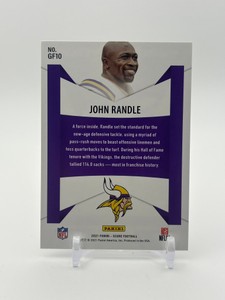 2021 Score - Game Face John Randle Minnesota Vikings NFL