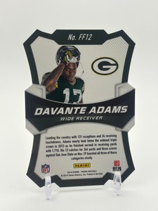2014 Panini Prizm - Fresh Faces Davante Adams #FF12 Silver Prizm Rookie Card Green Bay Packers NFL
