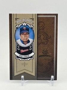 2005 Donruss Diamond Kings - Hof Heroes Rod Carew #HH-18 Insert Card
