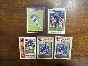 Kyle Pitts Rookie Card Lot, Five Cards, NFL Atlanta Falcons