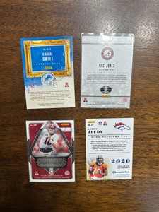 NFL Rookie Card Lot, Mac Jones, Jerry Jeudy and DAndre Swift