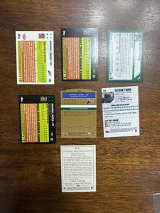Delmon Young Rookie Card Lot, 7 Cards, One Card Serial #d 128150